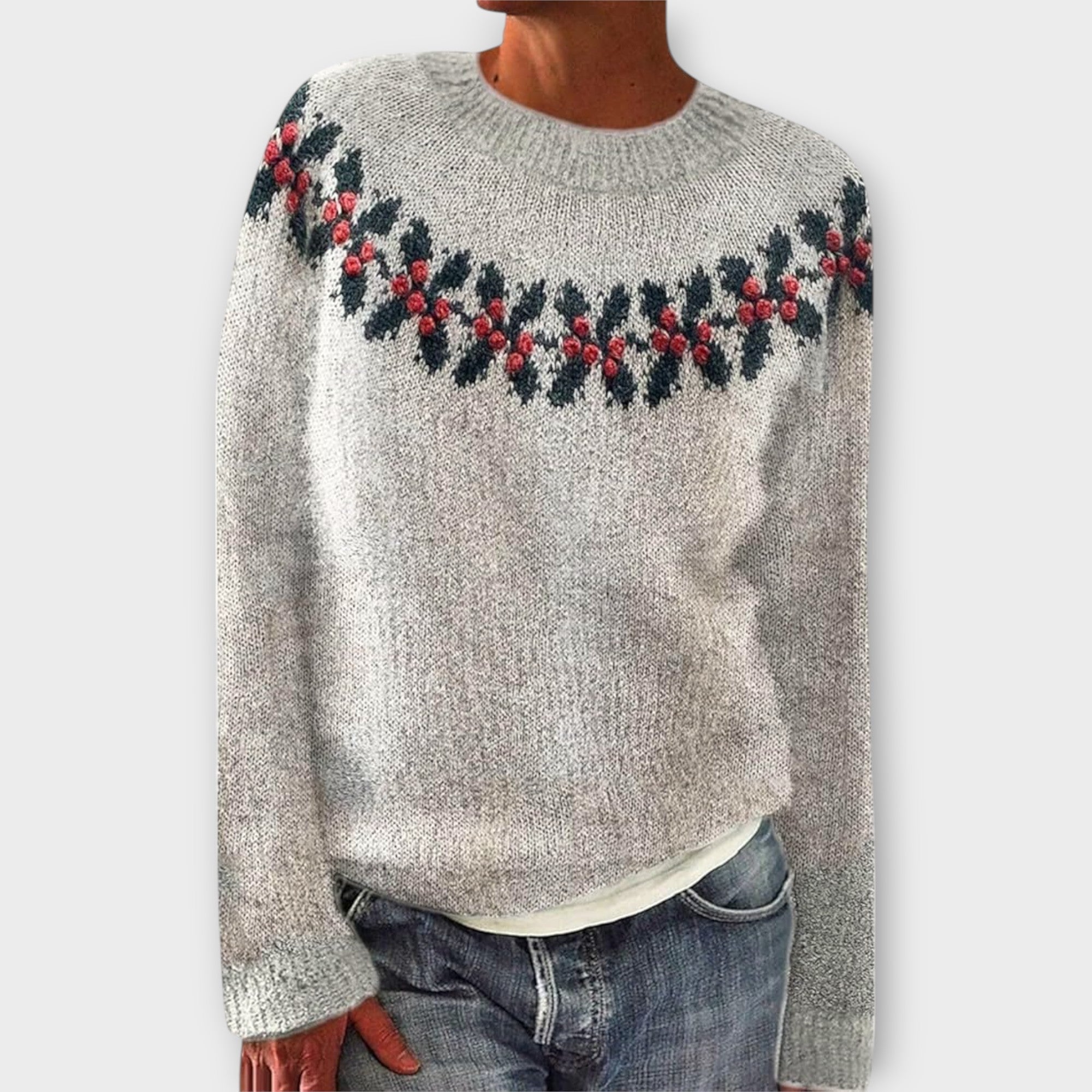 Pulover sofisticat și exclusiv din tricot moale Karolína