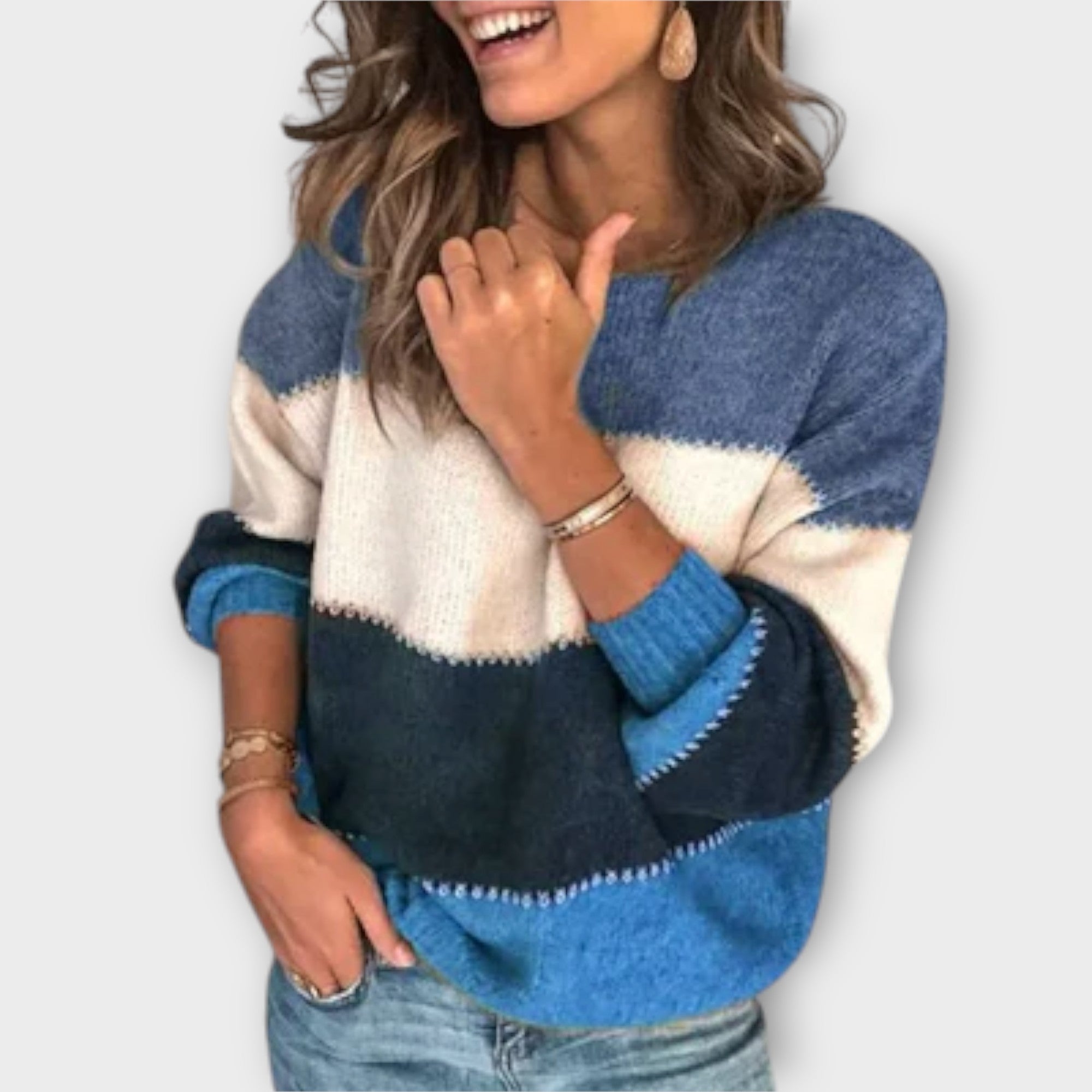 Elisa Pulover elegant retro pentru femei, exclusiv călduros