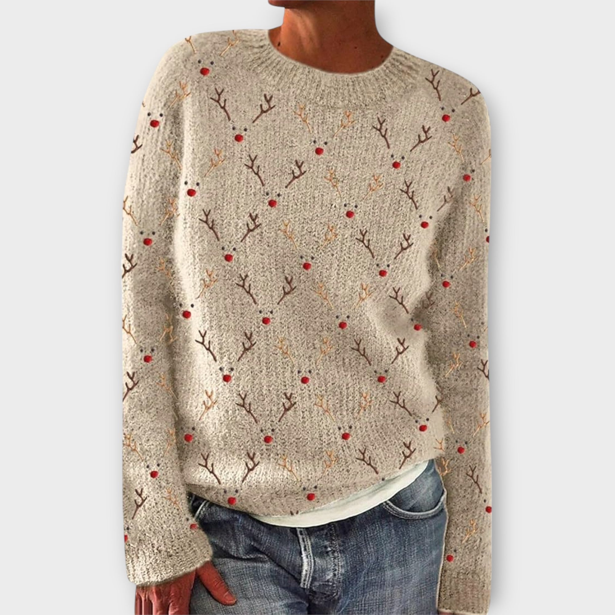 Pulover sofisticat și exclusiv din tricot moale Karolína