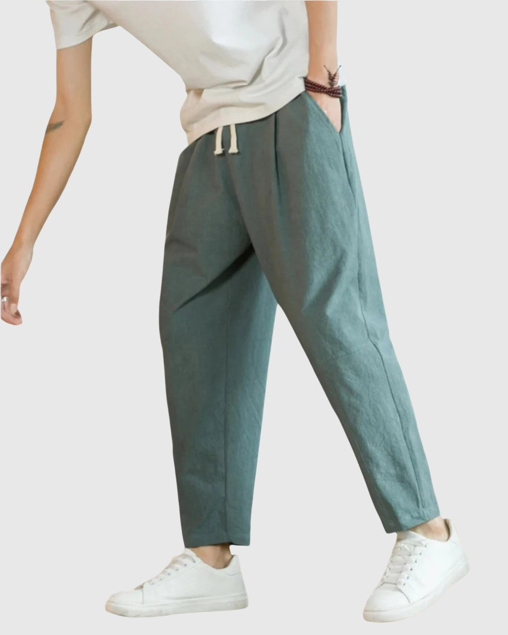 Libuše - Pantaloni din bumbac Roma