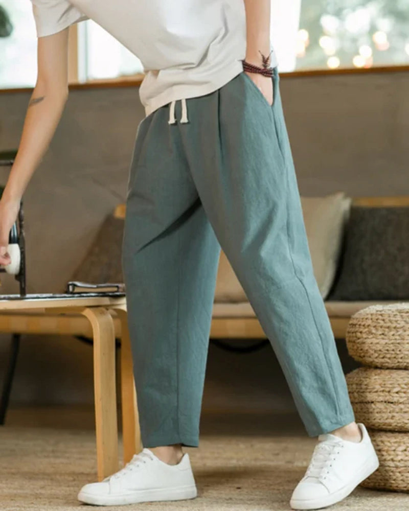 Riviera Cotton Pantalon