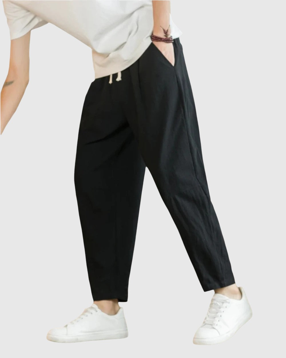 Libuše - Pantaloni din bumbac Roma