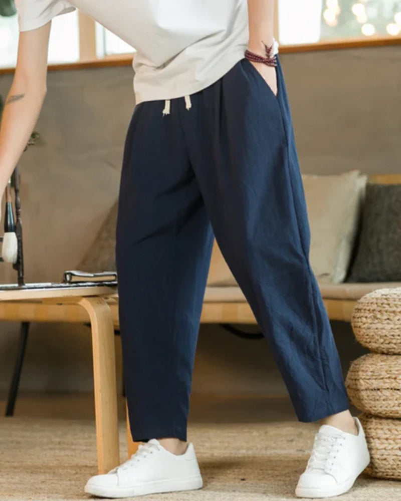 Riviera Cotton Pantalon