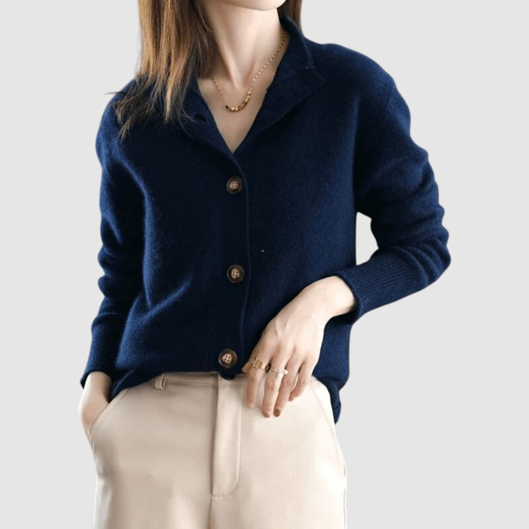 Viktorie - Cardigan de casmir de lux tricotat