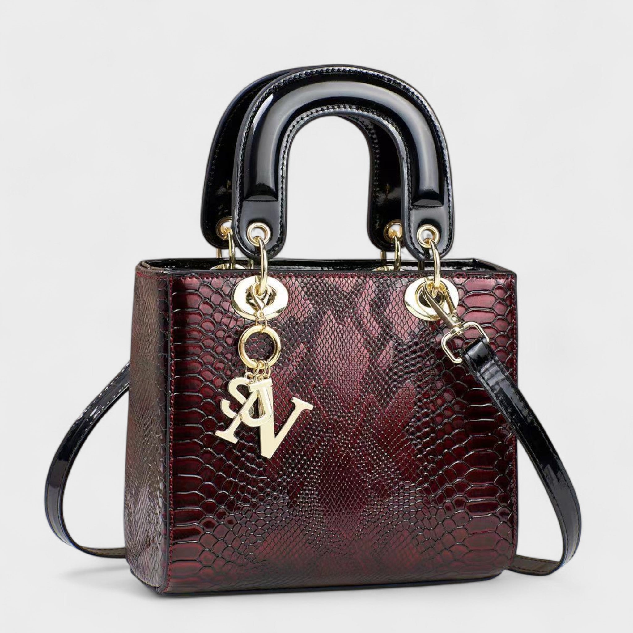 Izabela - Geantă cu Tinker în Model de Șarpe