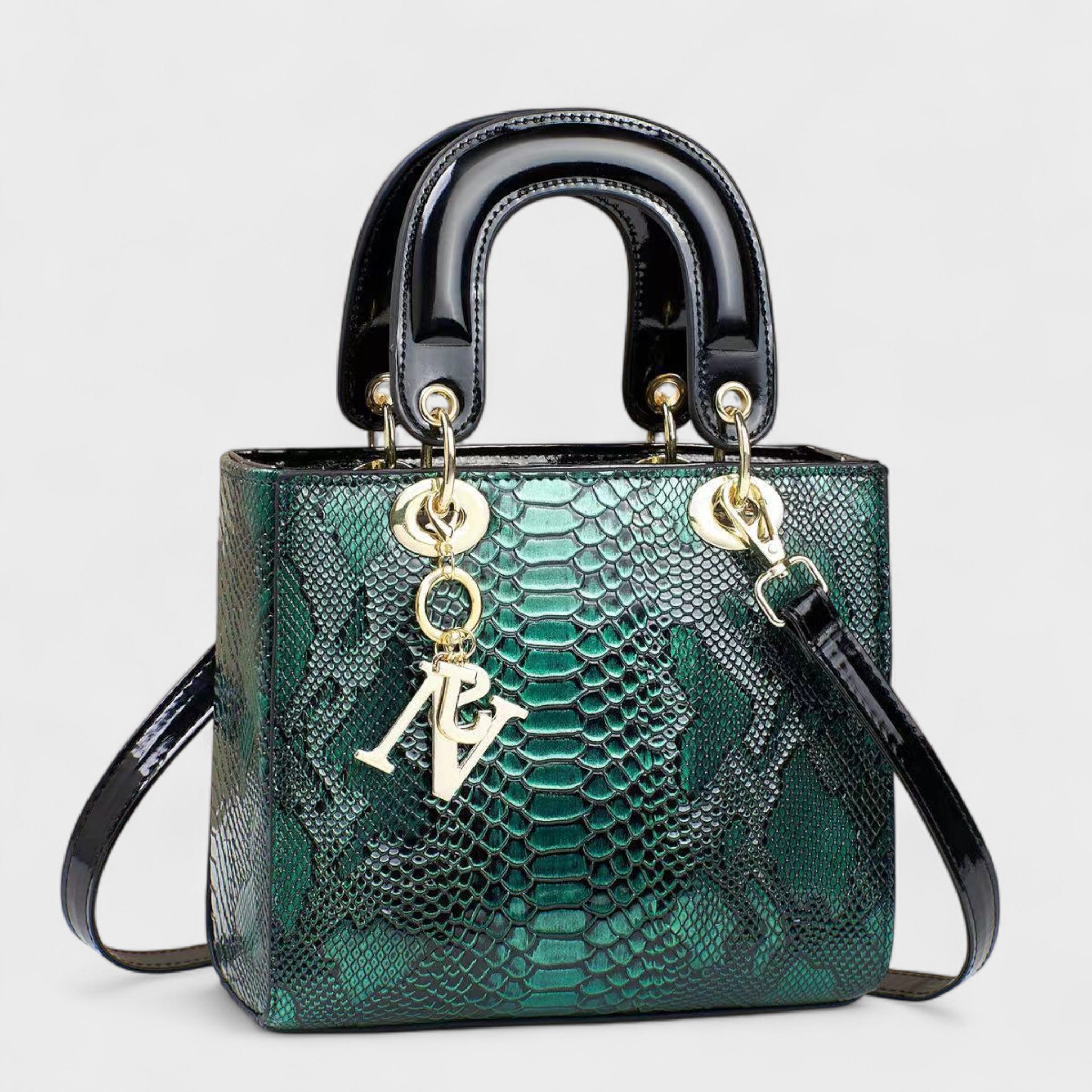 Izabela - Geantă cu Tinker în Model de Șarpe